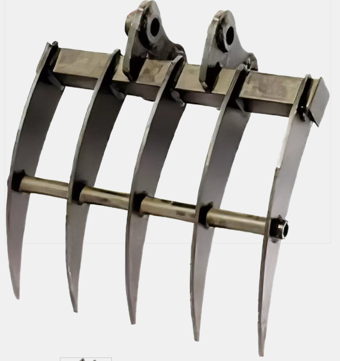 Excavator Rake